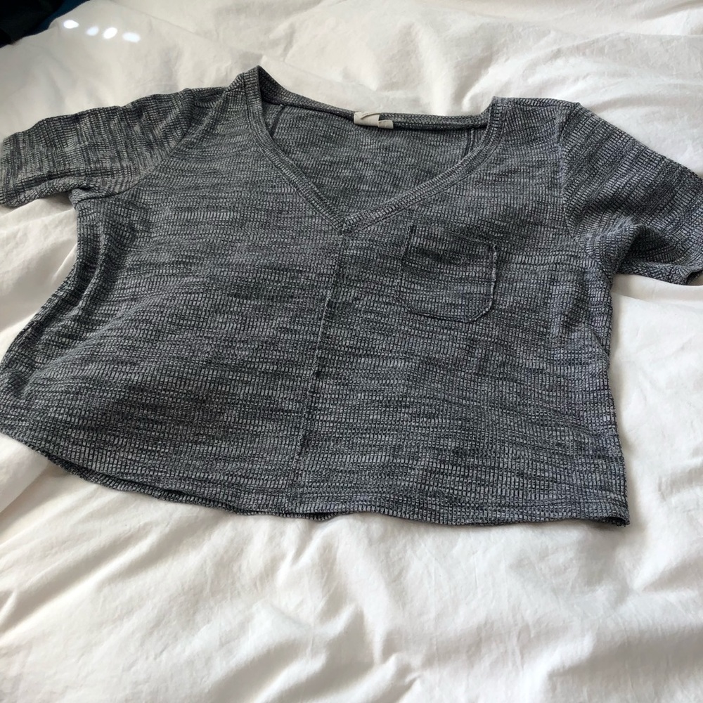 LA Hearts crop top